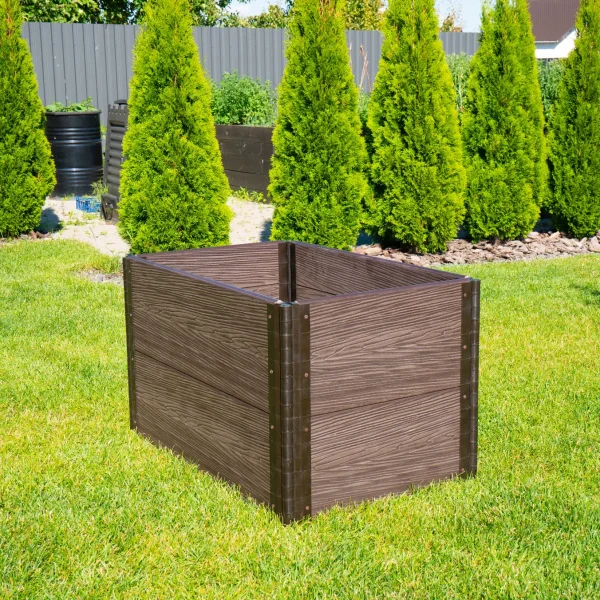 WPC Raised Bed – 60 cm BROWN