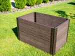 WPC Raised Bed – 60 cm BROWN - Image 2