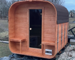 Garden sauna QUADRO 240 cm - Image 6