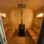 Garden sauna QUADRO 240 cm - Image 7