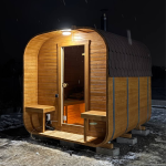 Garden sauna QUADRO 240 cm - Image 3