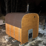 Garden sauna QUADRO 240 cm - Image 5