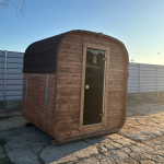 Garden sauna QUADRO 180 cm - Image 3