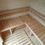 Garden sauna QUADRO 180 cm - Image 7