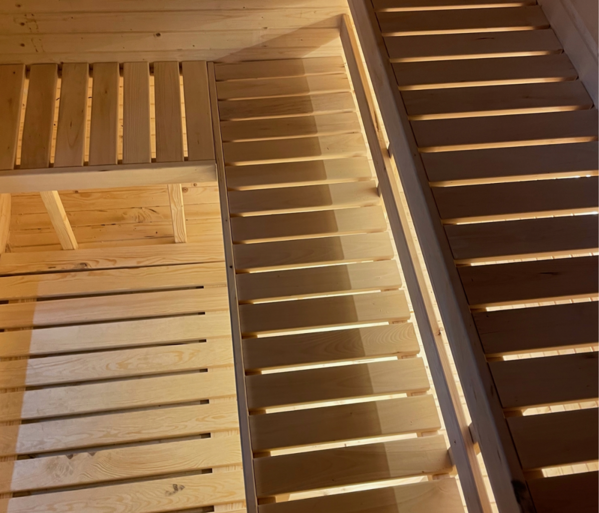Garden sauna QUADRO 340 cm - Image 11
