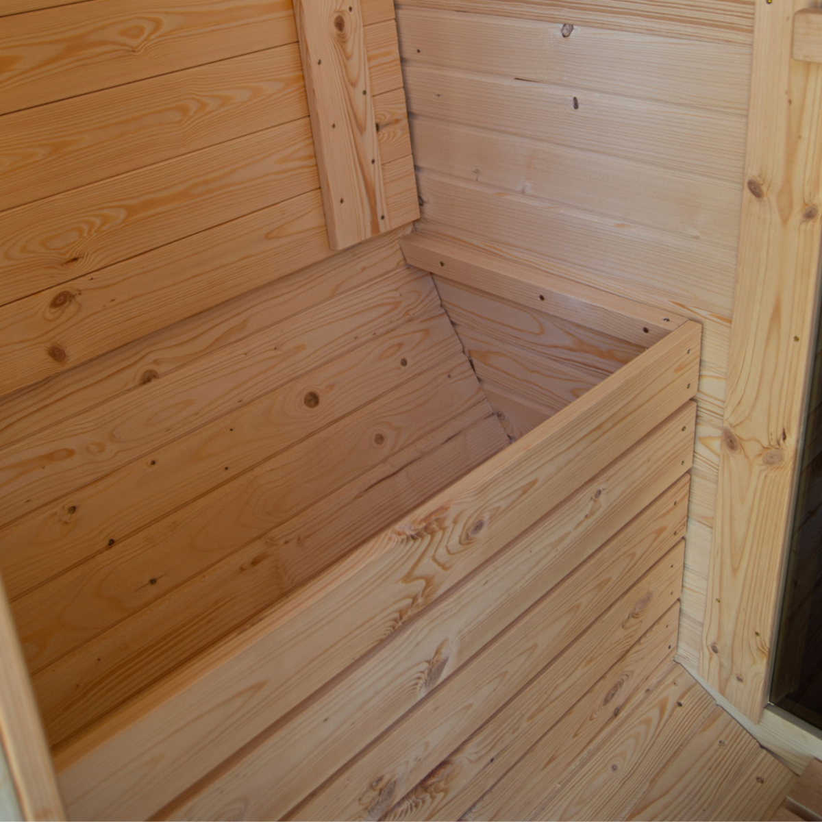 Outdoor barrel sauna 340 cm - Image 10