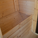 Outdoor barrel sauna 340 cm - Image 10