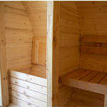 Outdoor barrel sauna 340 cm - Image 8