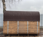 Garden sauna QUADRO 340 cm Maxi - Image 7