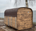 Garden sauna QUADRO 340 cm Maxi - Image 6
