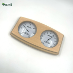 Harvia SAS92300 sauna thermo-hygrometer – alder wood