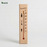Liquid-filled sauna thermometer (0–120 °C)