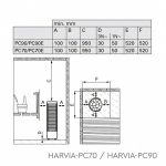 Sauna heater Harvia PC90 - Image 6