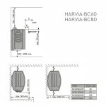 Sauna heater Harvia BC80 - Image 5