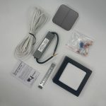 Sauna lighting set – black - Image 5