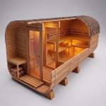 Garden sauna QUADRO 340 cm - Image 2