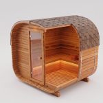 Garden sauna QUADRO 180 cm - Image 2