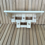 Coat rack with 5 hooks and a shelf