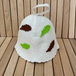 Sauna hat “Leaves”
