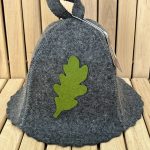 Sauna hat Leaf (thick felt)