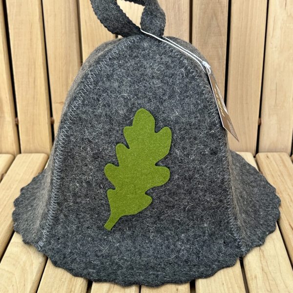 Sauna hat Leaf (thick felt)