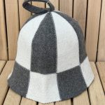 Sauna hat Chess (thick felt)