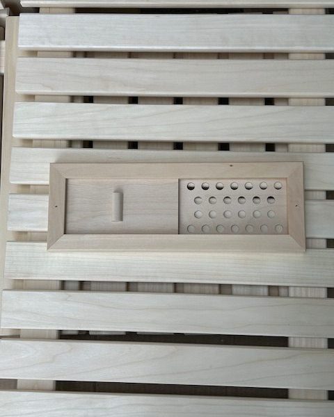Sauna ventilation grille