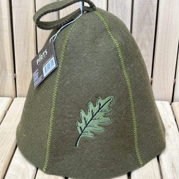 Sauna hat COLOR, green