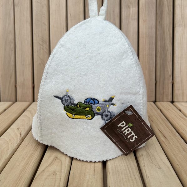 Children’s sauna hat Crocodile