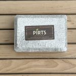 Salt block with eucalyptus