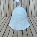 Sauna hat “ECONOMY”, white