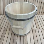 Wooden bucket, 10 l