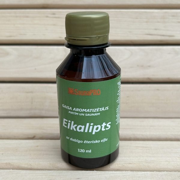 Sauna room fragrance with eucalyptus