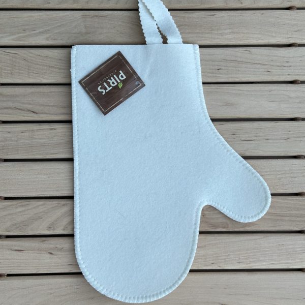 Sauna glove “CLASSIC”, white