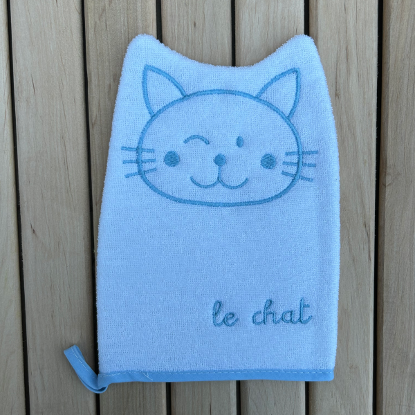 Children’s sauna wash mitt, cotton