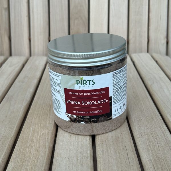 Sea salt for bath, shower and sauna “MILK CHOCOLATE”