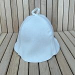 Sauna hat “CLASSIC”, white