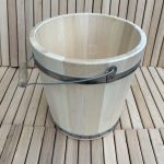 Wooden bucket, 15 l