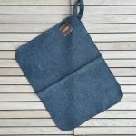 Sauna seat mat, grey