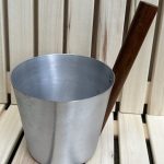 Aluminium sauna bucket, 5 l