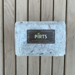 Salt block with juniper