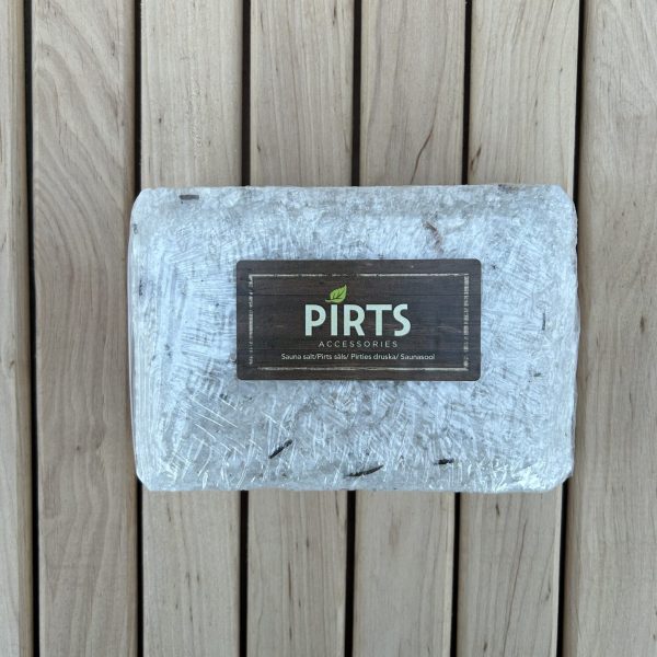 Salt block with juniper