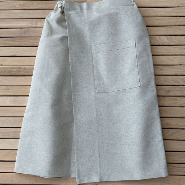 Men’s linen sauna kilt