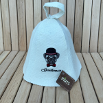 Sauna hat “Gentleman Dog”