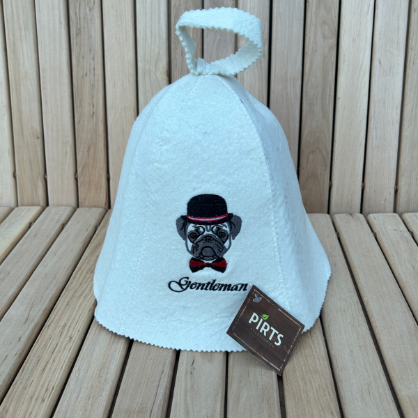 Sauna hat “Gentleman Dog”