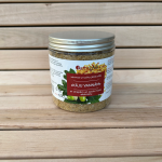 Sea salt foot bath with mustard and oak extract