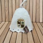 Sauna hat “Coat of Arms”