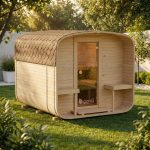 Garden sauna QUADRO 240 cm