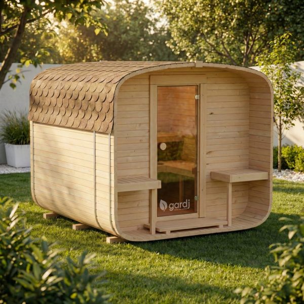 Garden sauna QUADRO 240 cm