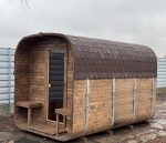 Garden sauna QUADRO 340 cm Maxi
